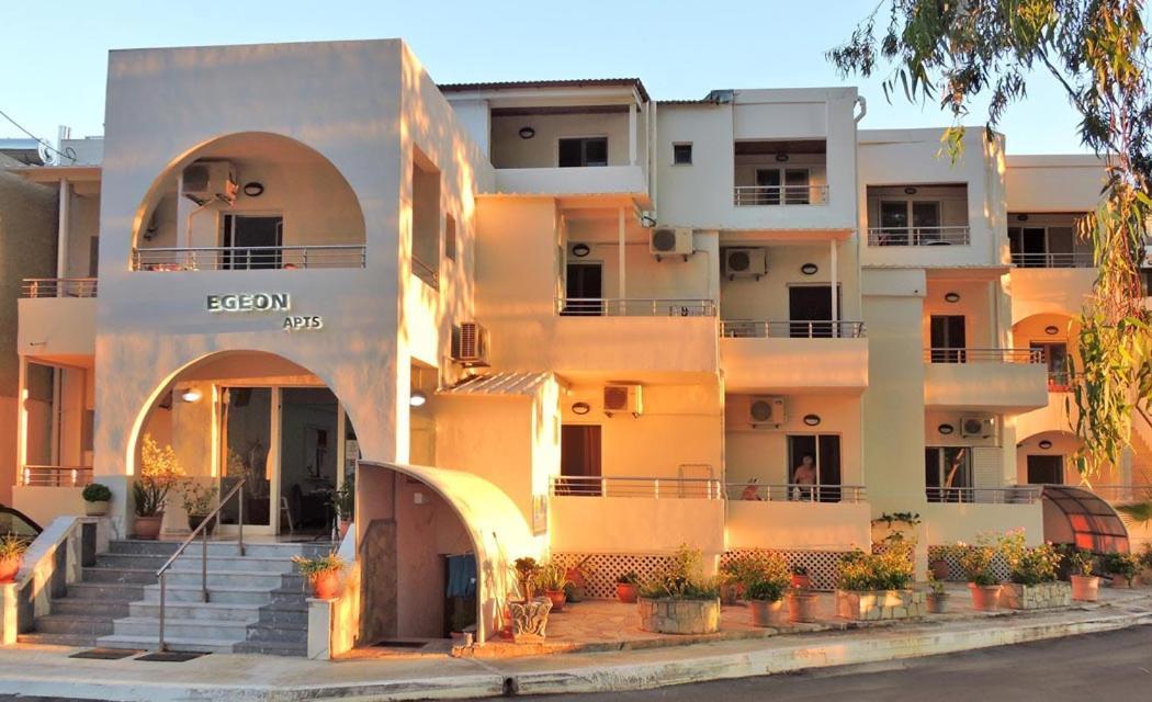 Egeon Rooms And Studios Georgioupoli Esterno foto